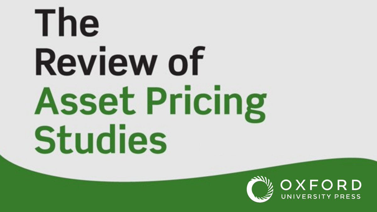 A recent paper in The Review of Asset Pricing Studies explores the joint effect of borrowing and short-sale constraints under heterogeneous beliefs and risk aversions. Read the #openaccess paper in <a href="/RevOfAssetPric/">Review of Asset Pricing Studies</a>:  bit.ly/3LEJXTi