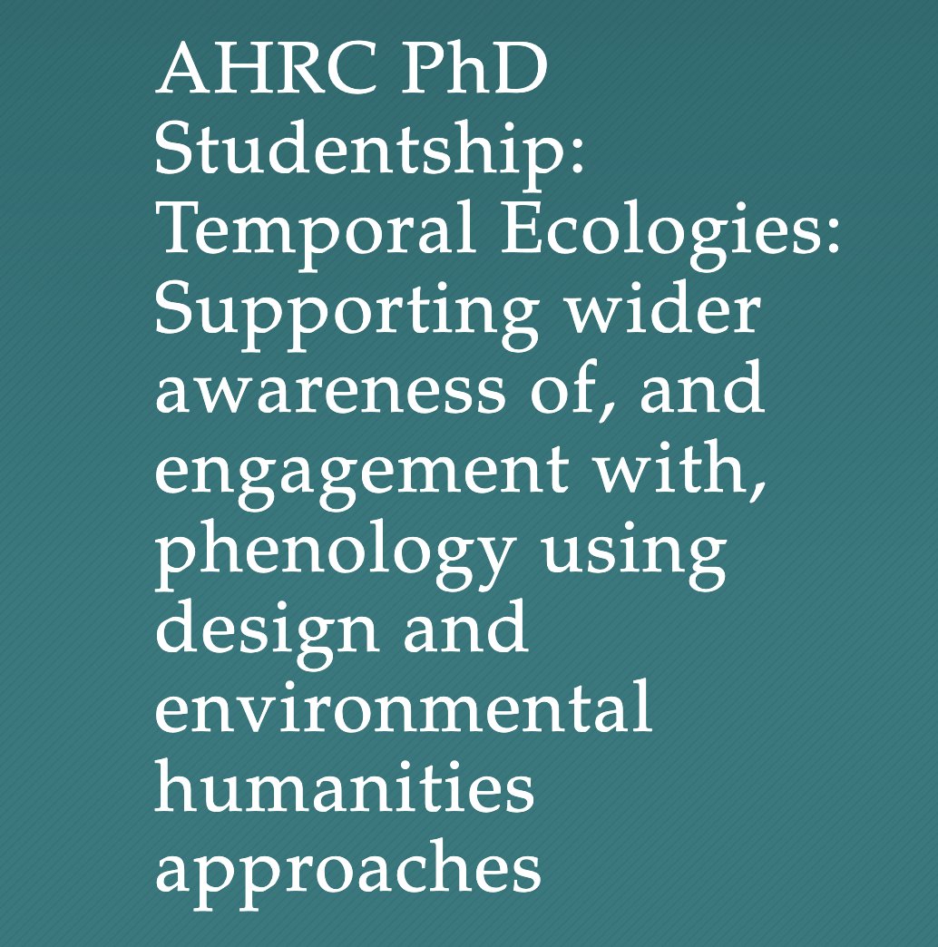 SGSAH (@sgsah) on Twitter photo 📌Fully-funded <a href="/ahrcpress/">Arts and Humanities Research Council</a> #PhD opportunity w/ <a href="/EdinburghUni/">The University of Edinburgh</a> @WoodlandTrust <a href="/JNCC_UK/">JNCC</a> & <a href="/TheBotanics/">Royal Botanic Garden Edinburgh</a>🌿Open to home & intl applicants 🏴🌎
Closing date: 3 June
Details ▶️ eca.ed.ac.uk/scholarship/ah… #Scholarships2022 📌Fully-funded <a href="/ahrcpress/">Arts and Humanities Research Council</a> #PhD opportunity w/ <a href="/EdinburghUni/">The University of Edinburgh</a> @WoodlandTrust <a href="/JNCC_UK/">JNCC</a> & <a href="/TheBotanics/">Royal Botanic Garden Edinburgh</a>🌿Open to home & intl applicants 🏴🌎
Closing date: 3 June
Details ▶️ eca.ed.ac.uk/scholarship/ah… #Scholarships2022