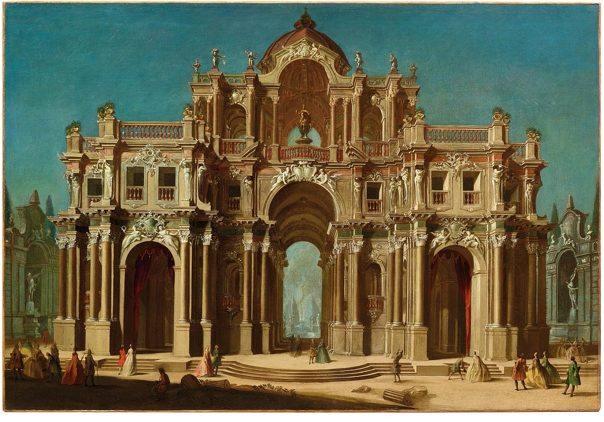 An Architectural Capriccio by Francesco Battaglioli (before 1796) 
