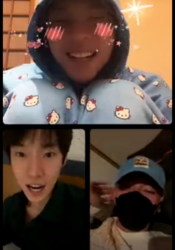 _aeNANA_'s tweet photo. #JOHNNY , #TAEYANG &amp; #DOYOUNG IG Live ♡ https://t.co/WeFsk4JCjL