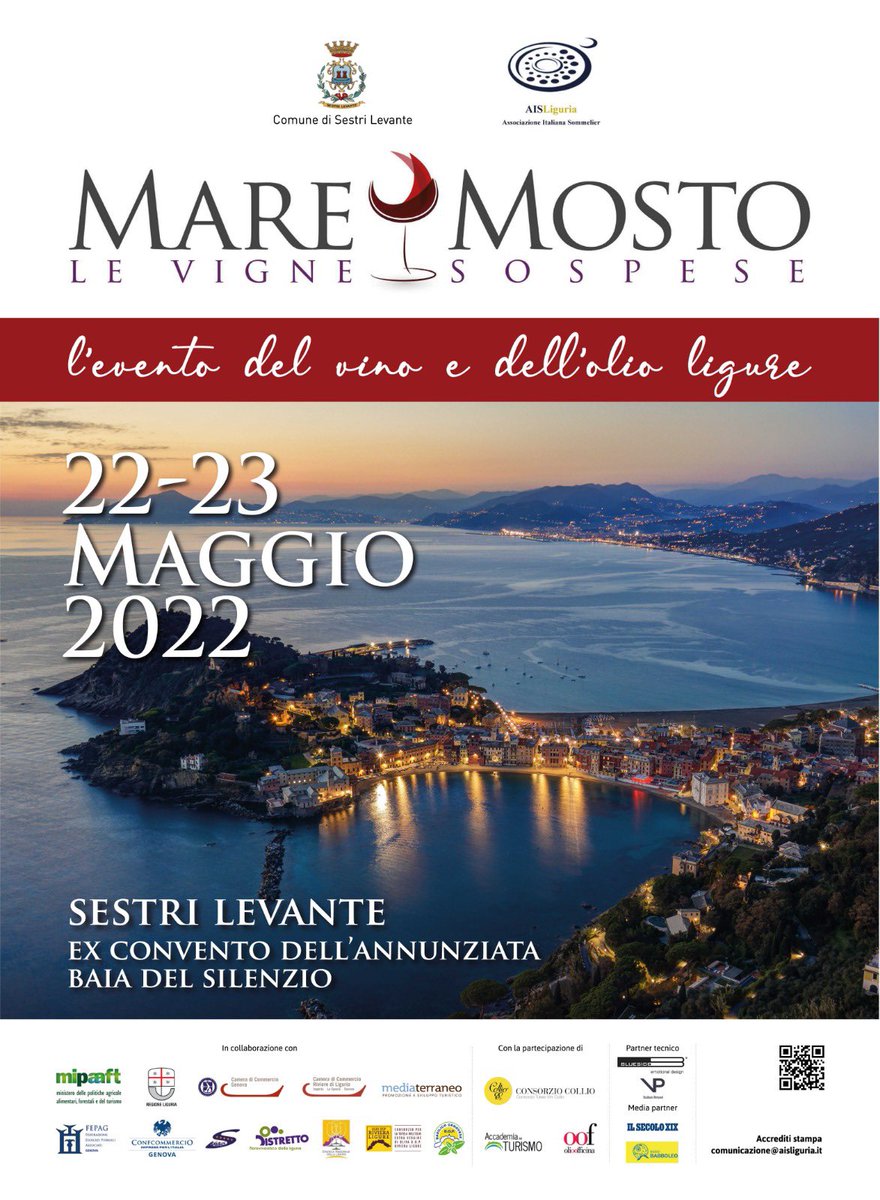 alecavo's tweet photo. Domenica e lunedì appuntamento a Sestri Levante per #MareMosto, grazie @alexmolinari2 per l’invito insieme ad @AWerdin alla tavola rotonda di lunedì. @confcommercioge @AISLiguria https://t.co/2aXcgIeZKG