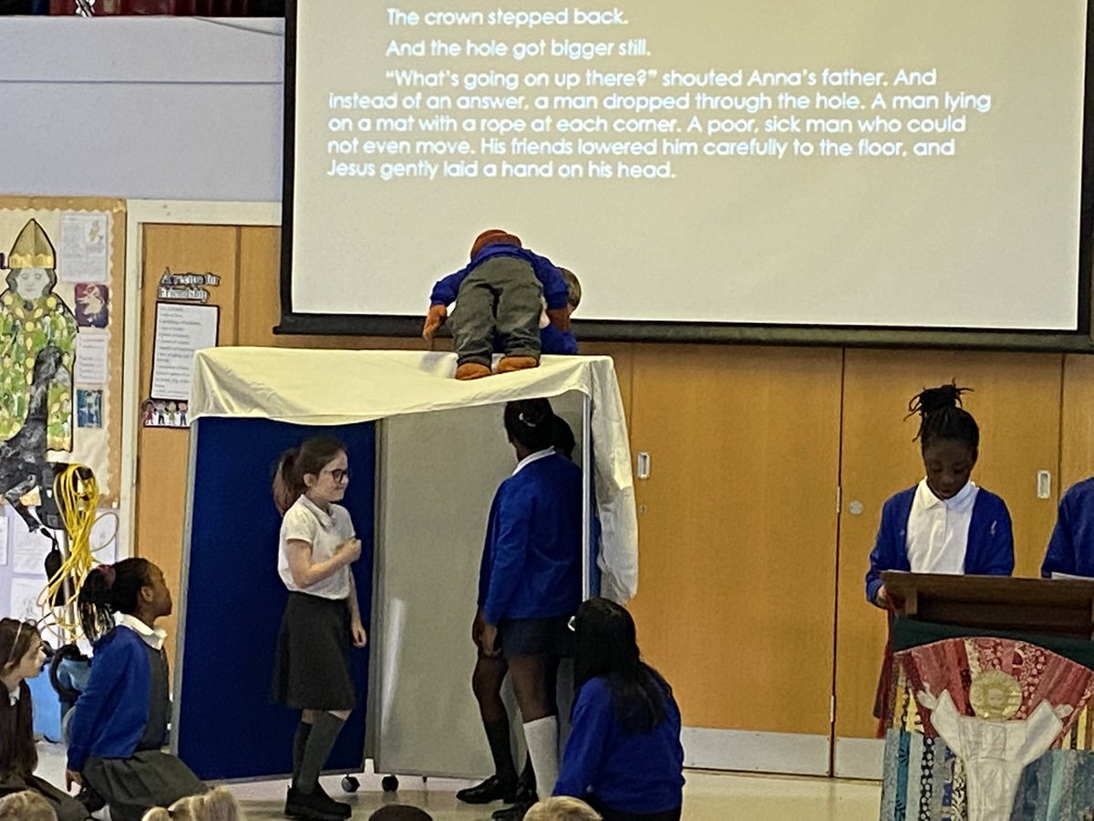 So proud of the RE club who led our Act of Worship this morning.