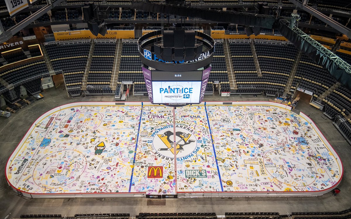 Spectacular creativity and unwavering support.

Shoutout to all the season ticket holders who joined us at last night's Paint the Ice event, presented by <a href="/PPG/">PPG</a>! 🎨