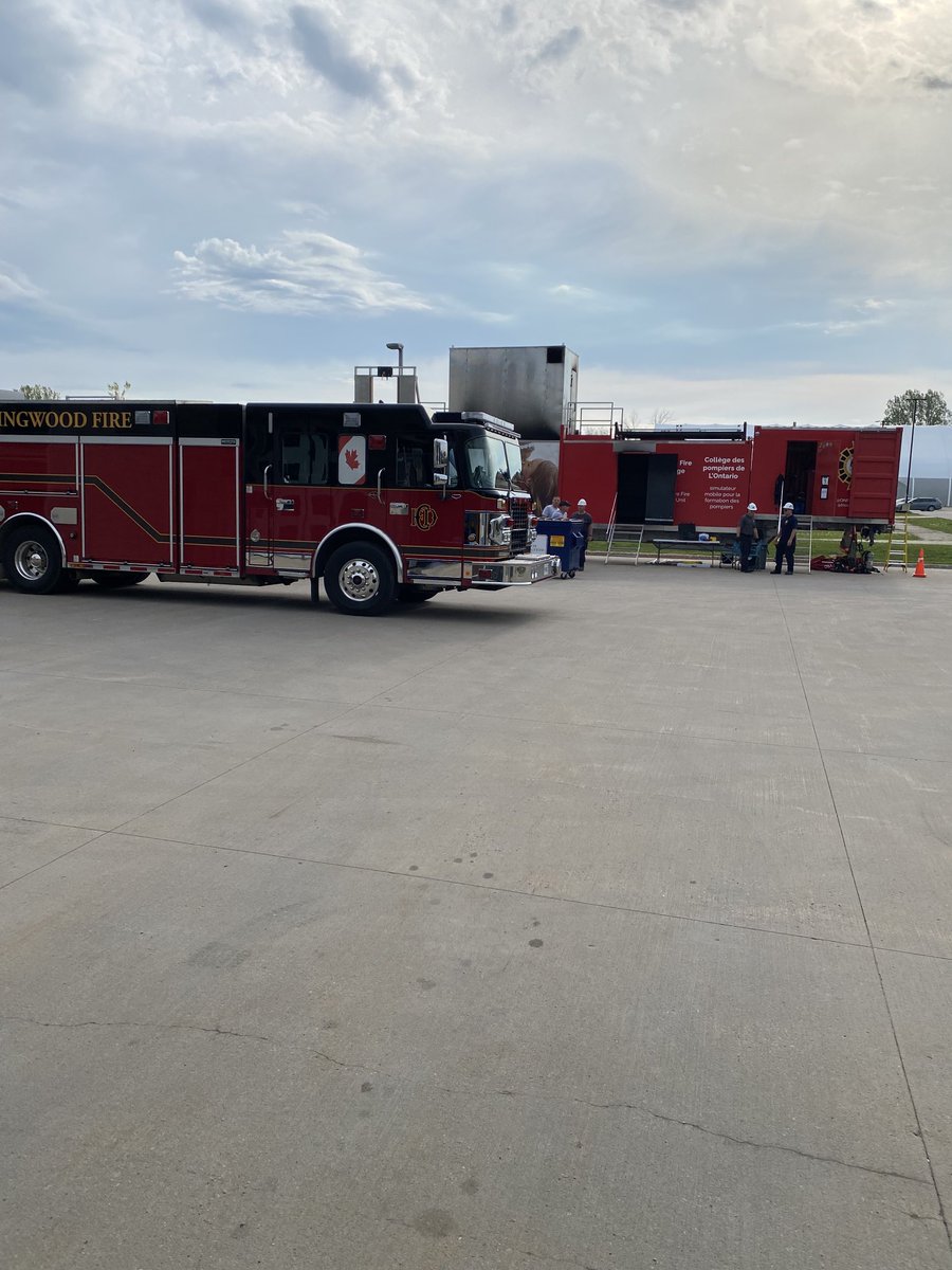 Day one training with the new OFMEM mobile unit. Looking forward to this and more opportunities with OFMEM