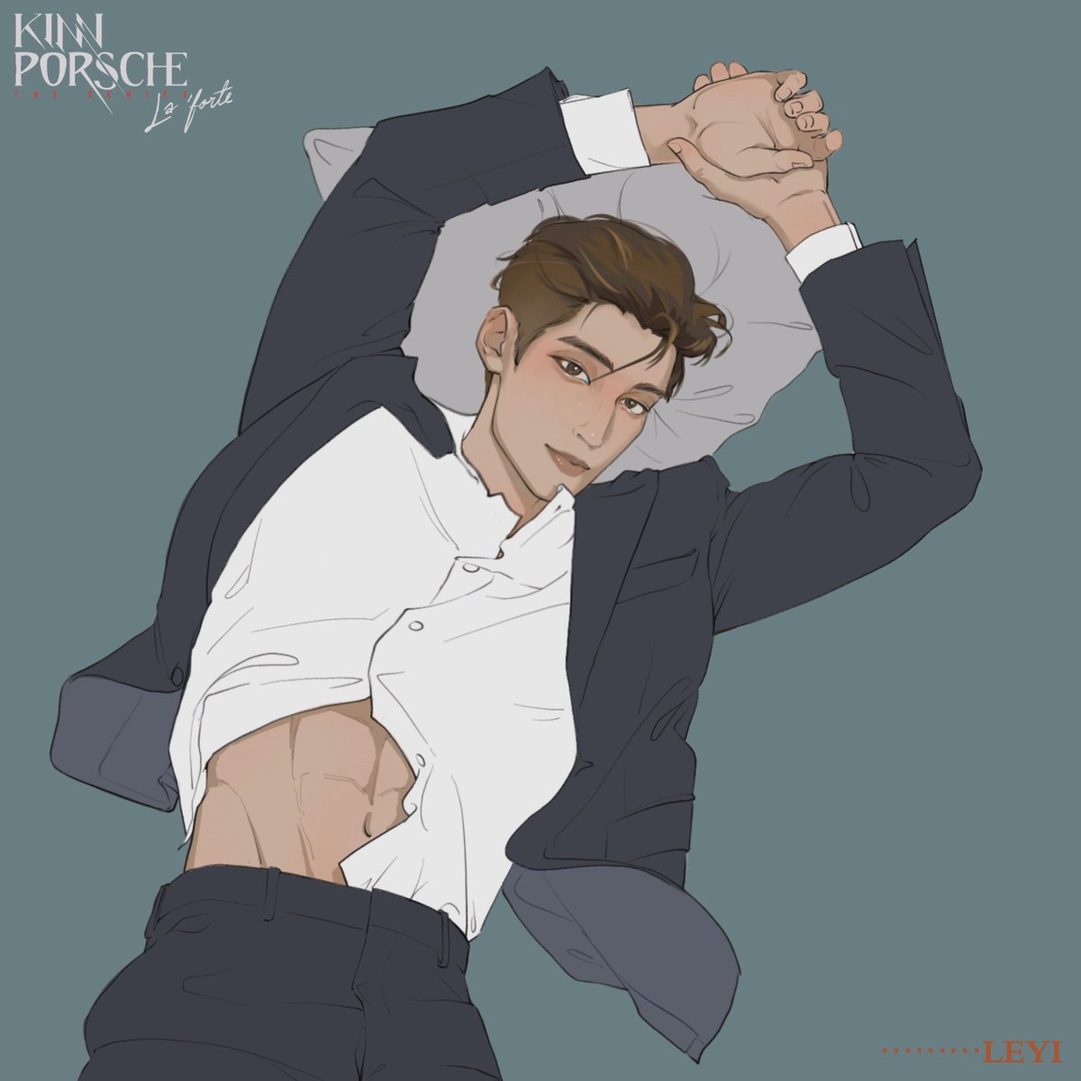 752050461's tweet photo. - KINN视角

＃黑帮少爷520
#520tokinnPorsche
#KinnPorscheTheseries
#FanArtKinnPorsche https://t.co/sOh4JxpaoD