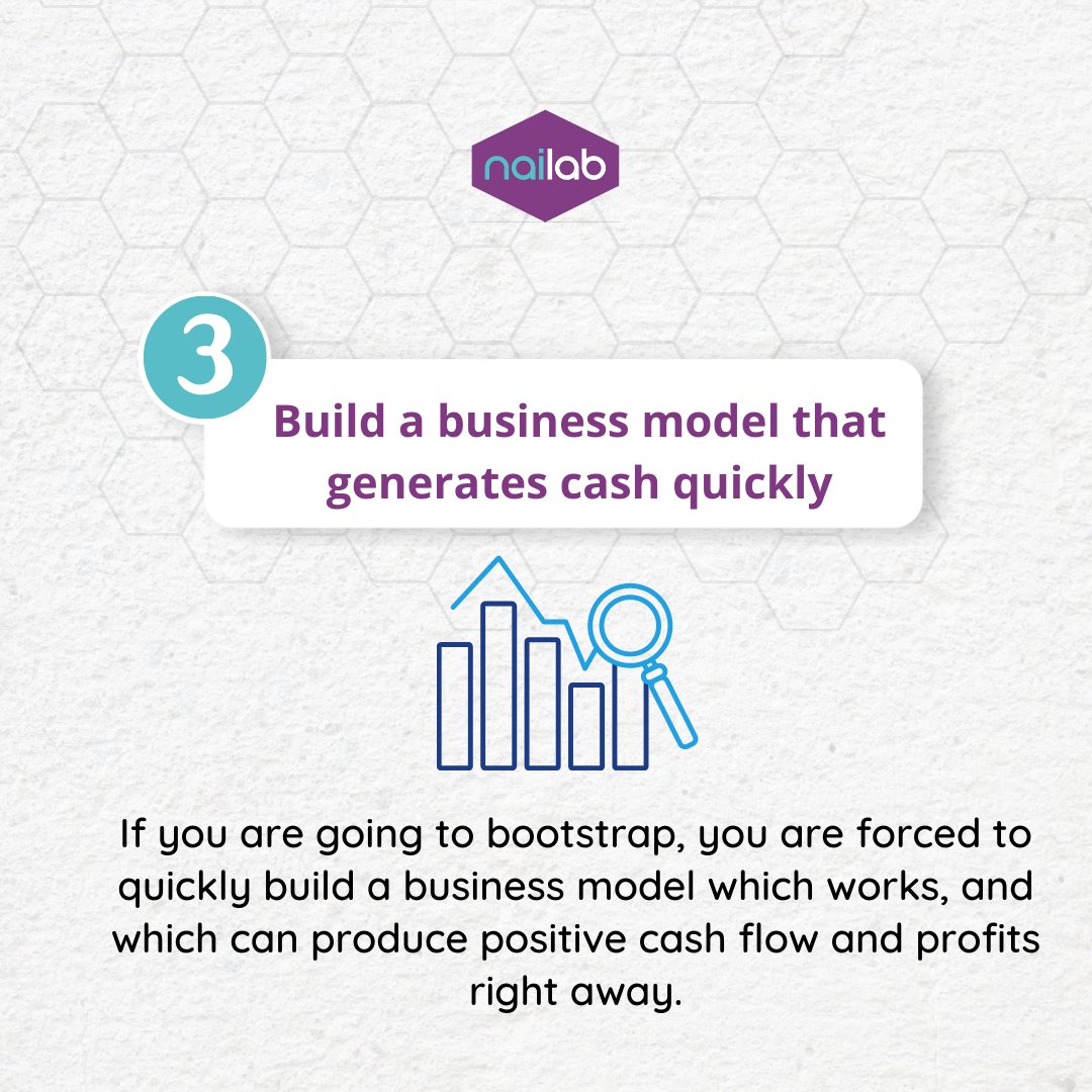 thenailab's tweet image. Lesson #3
Without any cash inflow, you’ll burn your reserves before gaining any real traction. #StartupLessons #StartupToolkit