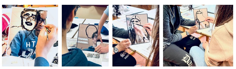 En #artsplastiques, inventer des situations singulières, explicites et valorisantes pour réussir à travailler sur soi. L'autoportrait au miroir : pedagogie.ac-nantes.fr/arts-plastique…