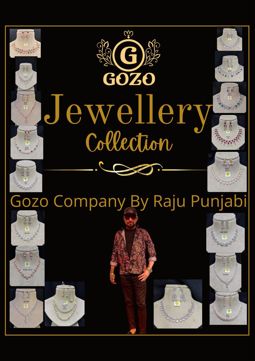 GozoProduction's tweet photo. गोजो कम्पनी की अपनी मैन्यूफैक्चरिंग 
फोन करना न भूले Mob - 8076904252
All over world supply 
Gozo company jeweller with Raju Punjabi 

#RajuPunjabi #gozoproduction #bollywood #loverboy #Gozocompany #bollywoodmovies #gozo https://t.co/vf0x1M9Pcy