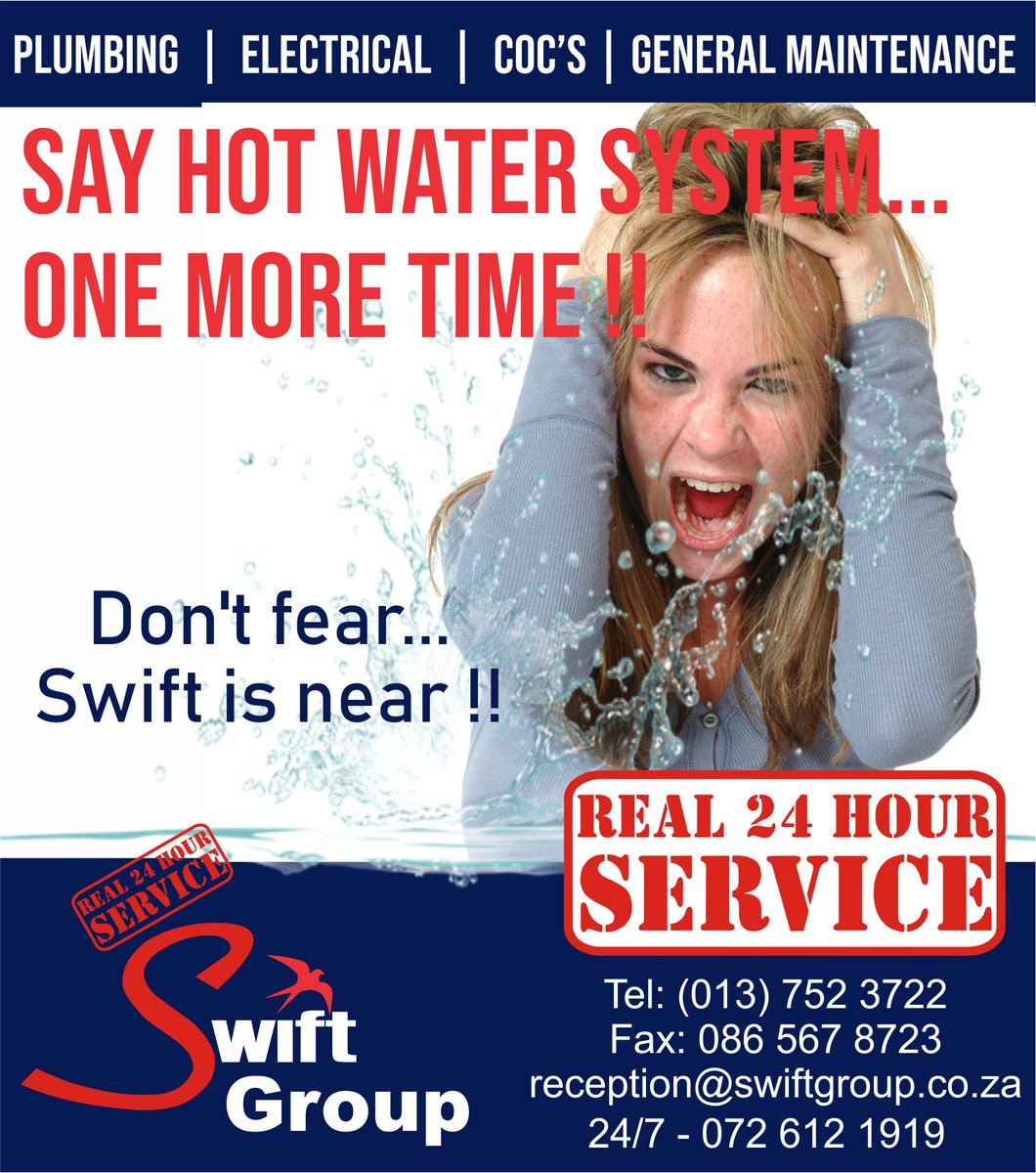 SwiftGroupPTY's tweet photo. We service, repair, supply and install all hot water systems (residential /commercial)#swiftgroup #plumber #plumbingcompany #plumbing #plumbingservices #localplumber #maintenanceplumber #plumbingwork #homeimprovement #emergencyplumber #plumbingcontractors #electrical https://t.co/5GsBXvy9Cs