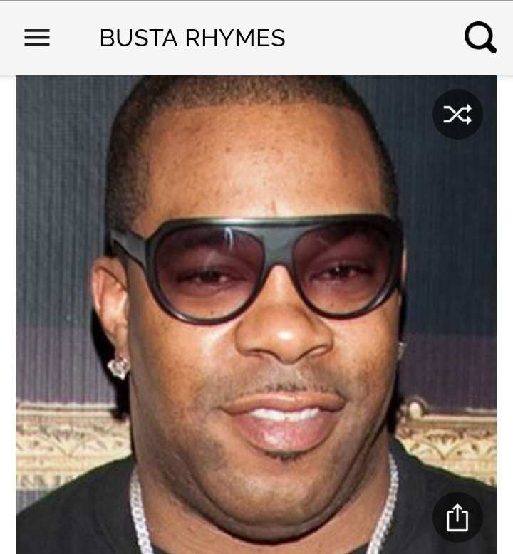 Happy birthday to this iconic rapper. Happy birthday to Busta Rhymes 