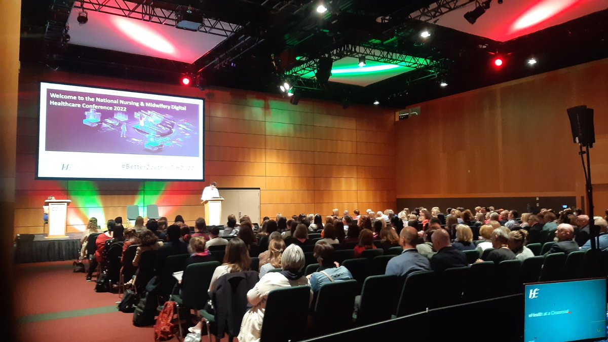 #Better2getherDH2022 packed room for opening <a href="/TheCCD/">The Convention Centre Dublin</a> today!