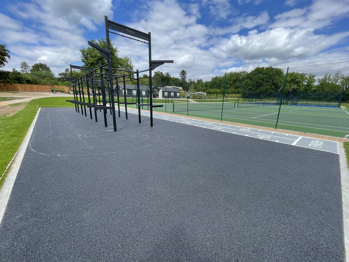 Outdoor gym goals! <a href="/FairmontHotels/">FairmontHotels</a>