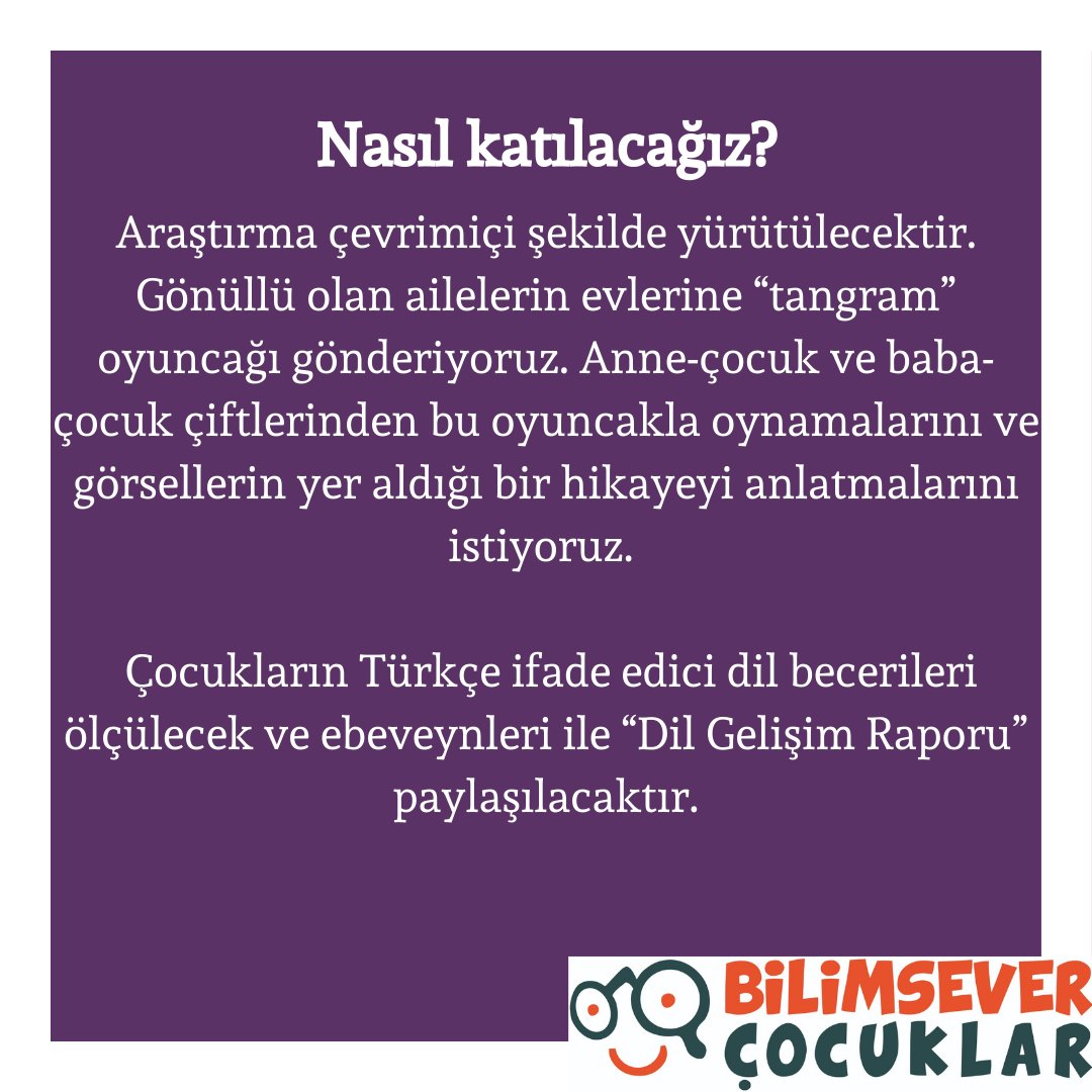 cocukbilimsever's tweet photo. 48-60 ay arasındaki çocukların dil ve bilişsel süreçlerini ölçen bu çalışma hakkında detaylı bilgi almak ve çalışmaya katılmak için https://t.co/tpoHkHFUkg adresini ziyaret edebilirsiniz. Linke profilden ulaşabilirsiniz. 
@KhasSiLab @AsliErciyes @snglkndmr https://t.co/WnmxZ13Rgr