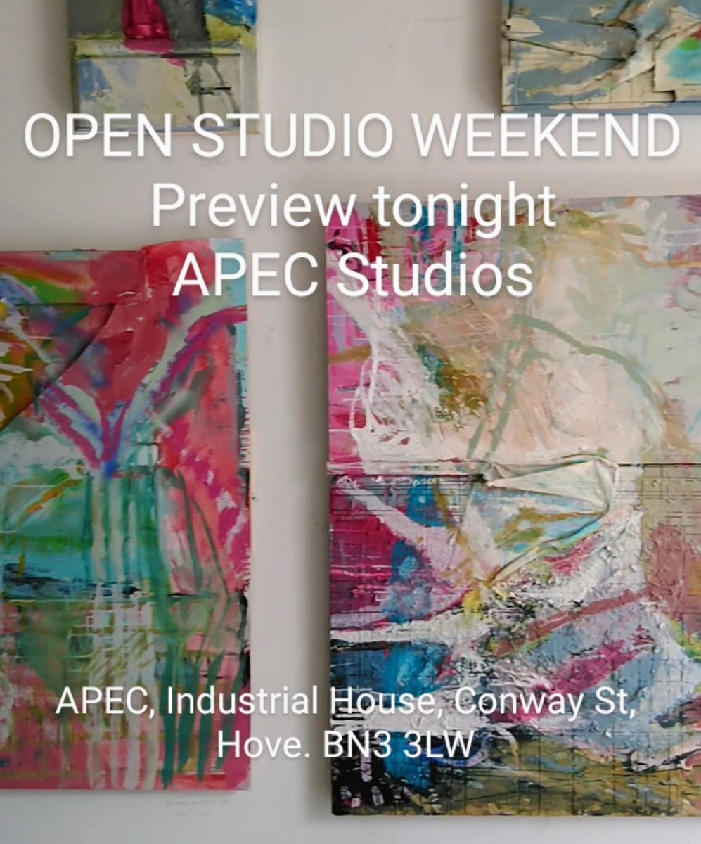 henryrowsellArt's tweet image. OPEN STUDIO WEEKEND
Starts today...
Preview tonight, Friday 6-9pm
Saturday 1-5pm. 
Lots of new work on show from a bunch of great Brighton &amp;amp; Hove artists. Come along, check us out, &amp;amp; have a refreshing drink with us. #brightonaoh #affordableart