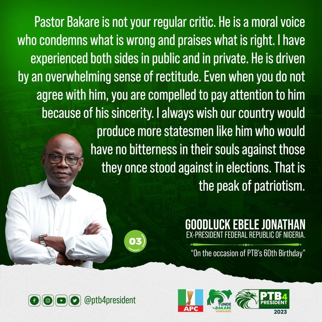 tbakarevanguard's tweet photo. Echoes from the past.
@T_Bakare
@ptb4president 
@ptb4nigeria 
#ptb4president
#ibelieveinnigeria https://t.co/LnE5eBdqAm