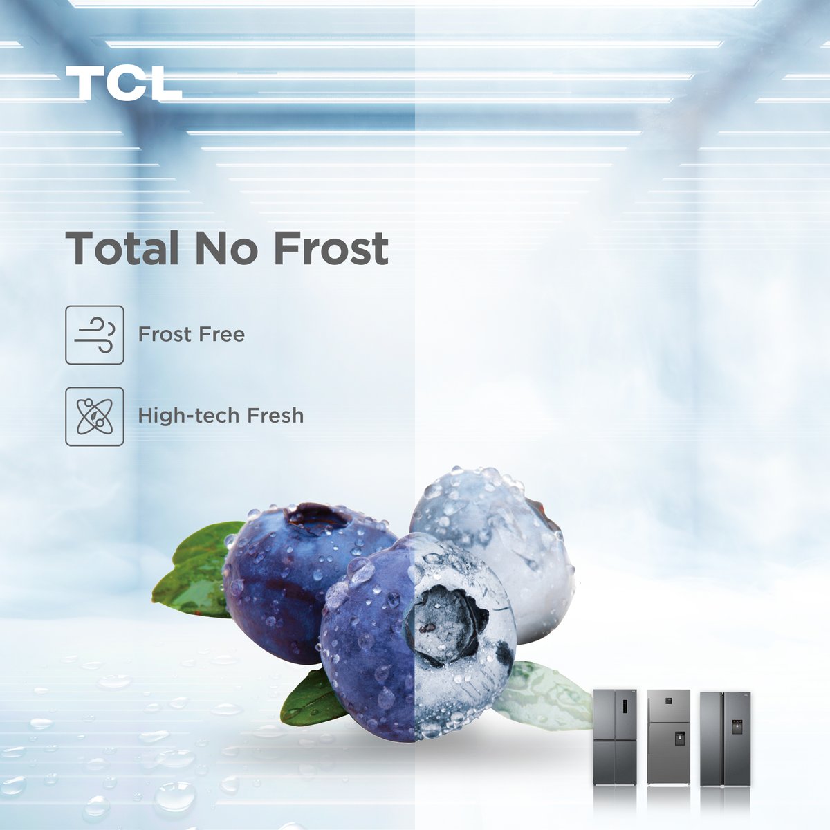 TCL_Global's tweet photo. No more frosty produce that ruins the taste! βπ #StaySmartStayFresh with #TCL_Refrigerator that has frost-free compartments locking in fresh taste.π¨βοΈπ«
#TCL #P470CD #P503SB and #P545TM
π https://t.co/KmB4NL0C3V https://t.co/53y09Tt00D