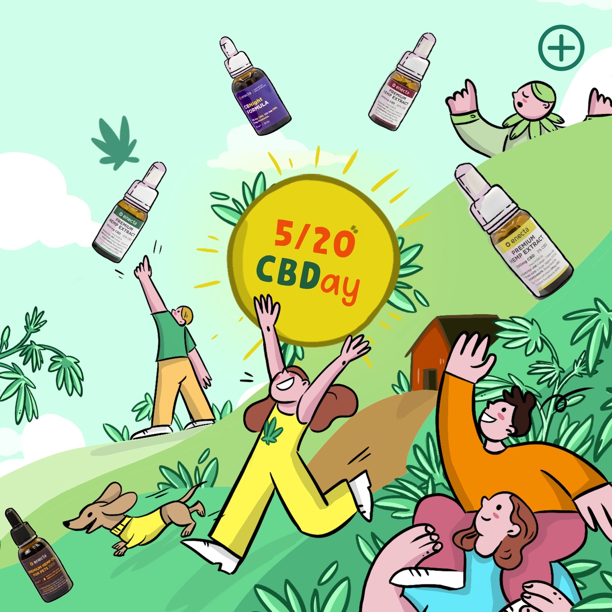 🙂Hoy #520 inauguramos #CBDay -el #DiadelCBD- xa celebrar los beneficios del #CBD 🌿Un día con un significado muy especial: con motivo de nuestro 10º aniversario, hoy instauramos el #precioético en nuestros productos xa que el CBD sea asequible xa todos 👉l8r.it/8KUI