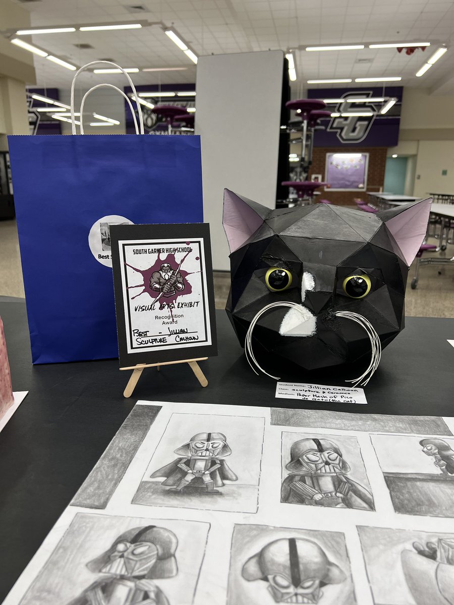 SGHSVisualArts's tweet photo. Winners continued! @SouthGarnerHS https://t.co/FttoRxSTbW