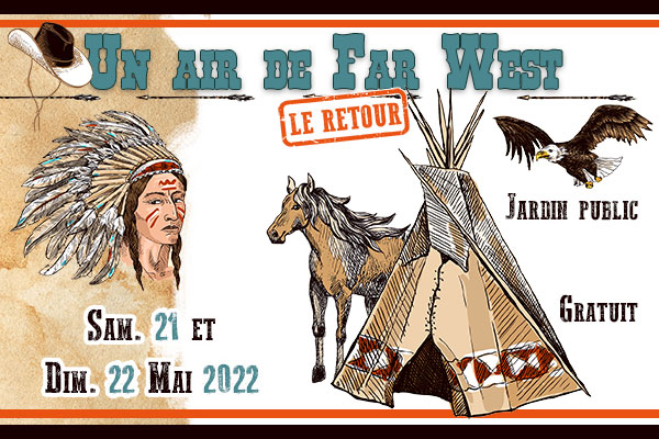 #Evénement Rendez-vous demain et dimanche au jardin public pour le retour d'Un air de Far West. Nombreuses animations tout le week-end. + d'infos sur ville-arques.fr