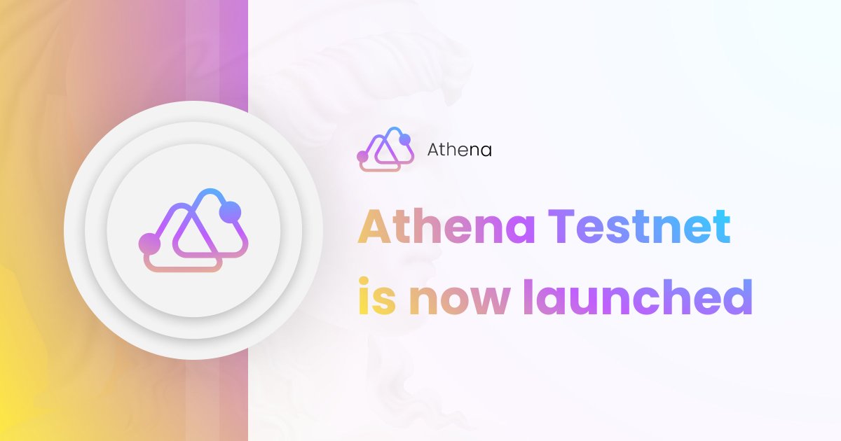 Athena Testnet is now launched 🚀 Here is a step-by-step guide to participate in ''Athena Testnet'' #Airdrops #AthenaTestnet