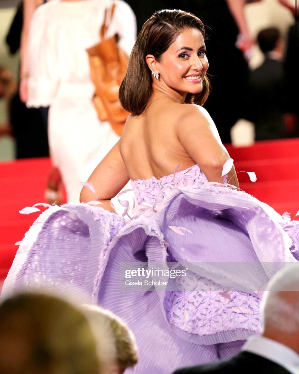 eyehinakhan's tweet photo. 💜 #Cannes2022 https://t.co/byhxuBzrkl