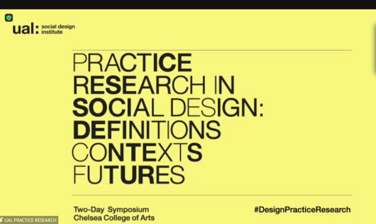 AOtero's tweet photo. The @ResearchUAL Symposium on Practice Research in Social Design just started!
#DesignPracticeResearch
https://t.co/TFB6rqKMCU https://t.co/60uvqIjbG1