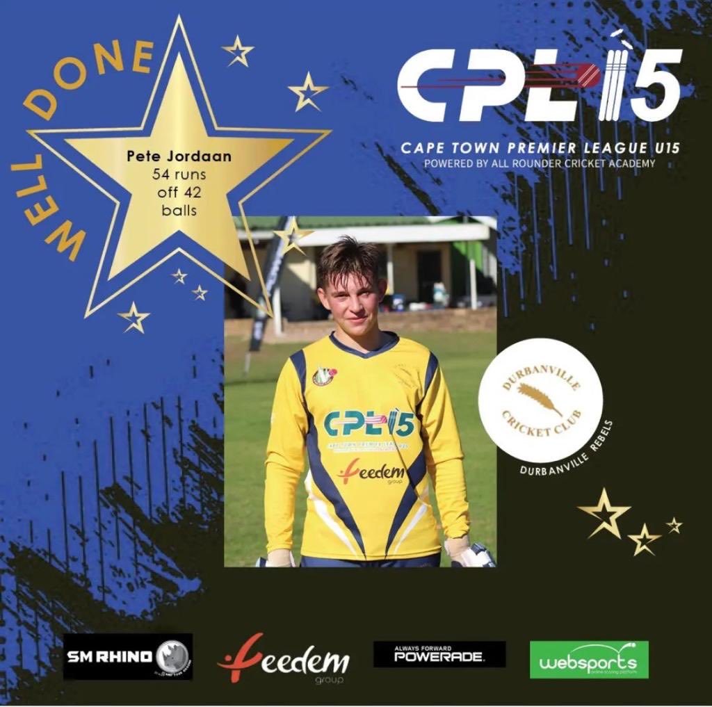 Great to see SACS boys doing good things in the winter CPL! ⁦<a href="/DPCricket/">D&P Cricket</a>⁩
