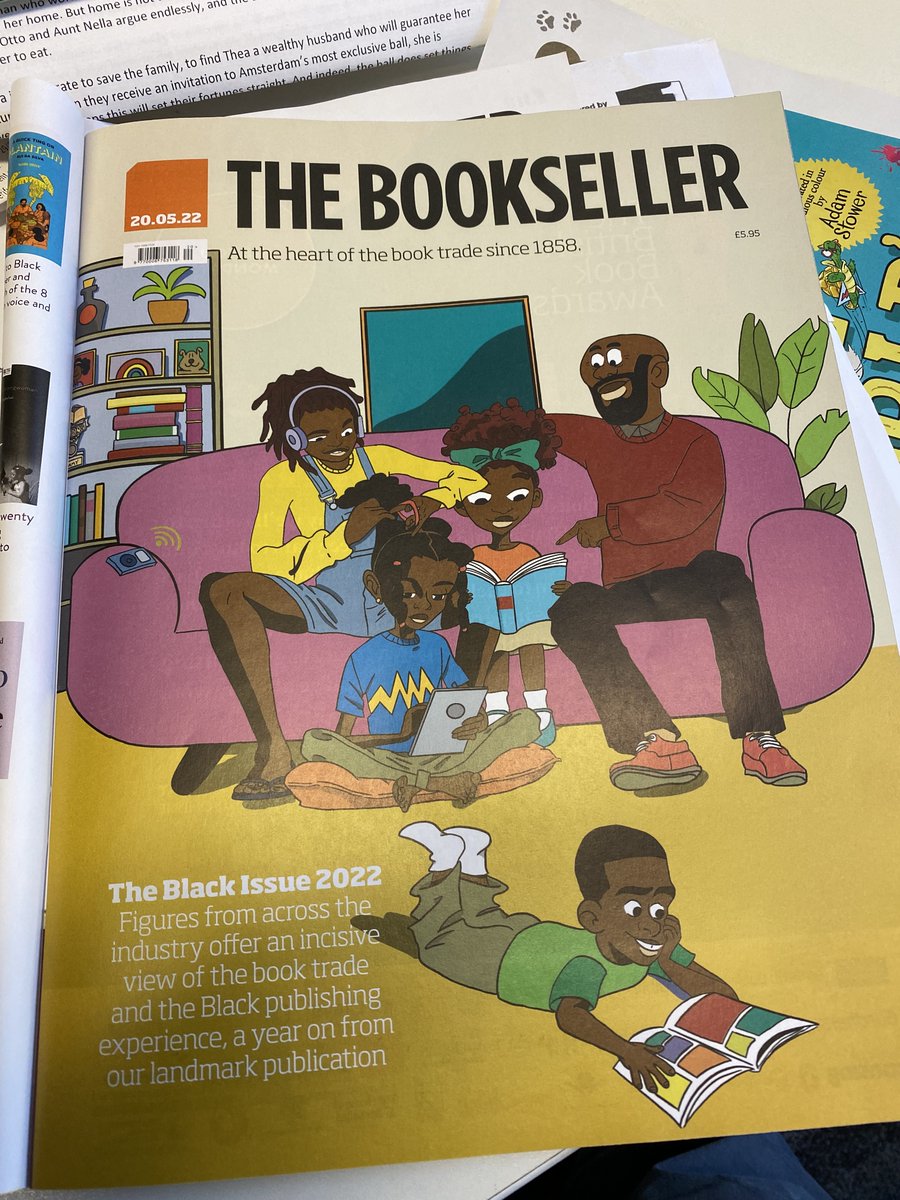 philipdsjones's tweet photo. Powerful piece from @TashaOnwuemezi, https://t.co/j5YoTAyTZl, introducing her guest-edited edition of @thebookseller, available to view here https://t.co/IPhpJtiCse (cover by @RamzeeRawkz). https://t.co/aRfHjDFeft