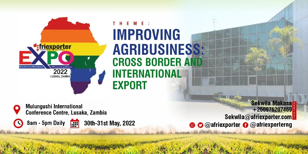 Join us for the 2-day AfriExporter Expo on 30th-31st May 2022, at MICC!!