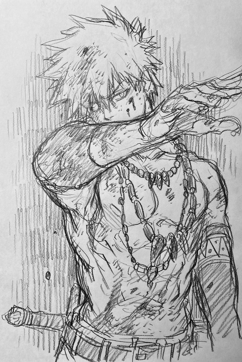 ラフ描き、💥ちゃん、十傑 