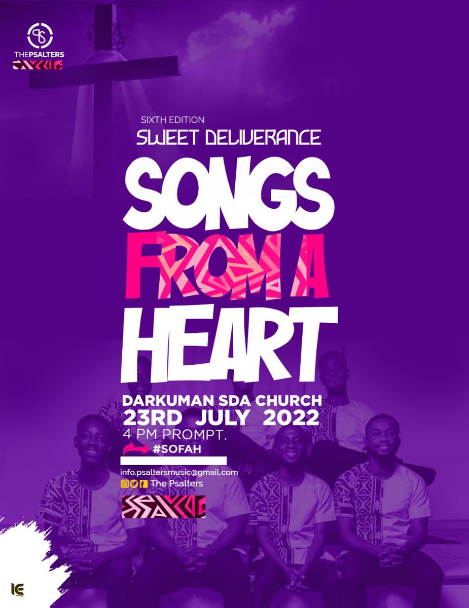 ThePsalters's tweet photo. There is an exquisite melody in every heart. If we listen closely, we can hear each other's song.
#SweetDeliveranceAt6
#SongsFromAHeart
#SOFAH
#ThePsaltersXperience
#ThePsaltersMusic
#ThePsaltersEffect https://t.co/XXfp8LAPXn