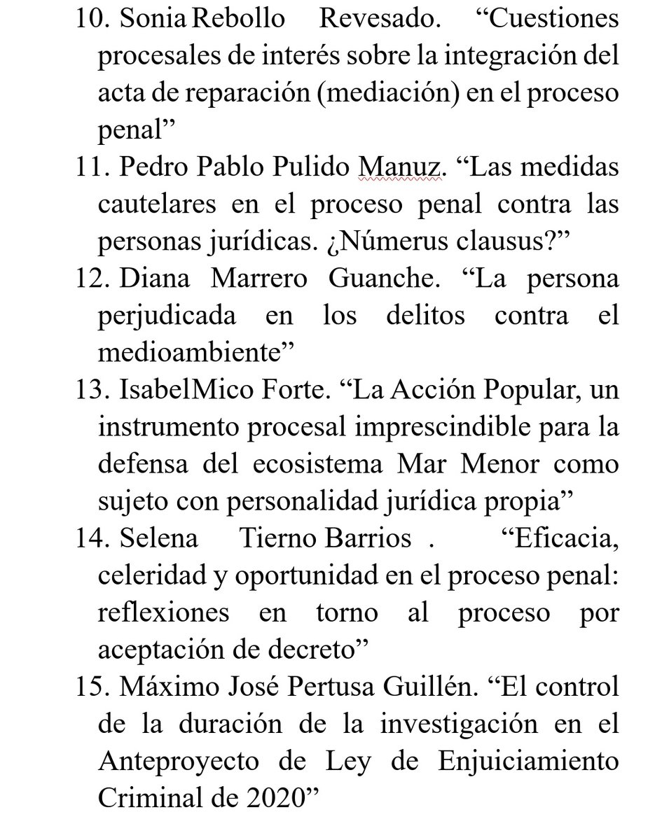 processulus's tweet photo. Tras la pausa para el café, intervinieron REBOLLO REVESADO, MARRERO GUANCHE, @IsabelMicoForte, @selena_tierno y PERTUSA GUILLÉN. https://t.co/udlIs1hof7