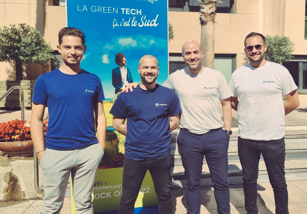 📣 Dans 4 semaines on sera à <a href="/VivaTech/">VivaTech</a> avec les copains de <a href="/yesweproc/">weproc</a> et avec une superbe délégation <a href="/MaRegionSud/">Région Sud</a> ! Encore merci <a href="/TVT_Innovation/">TVT Innovation</a> <a href="/risingSUD/">risingSUD</a> 🥳