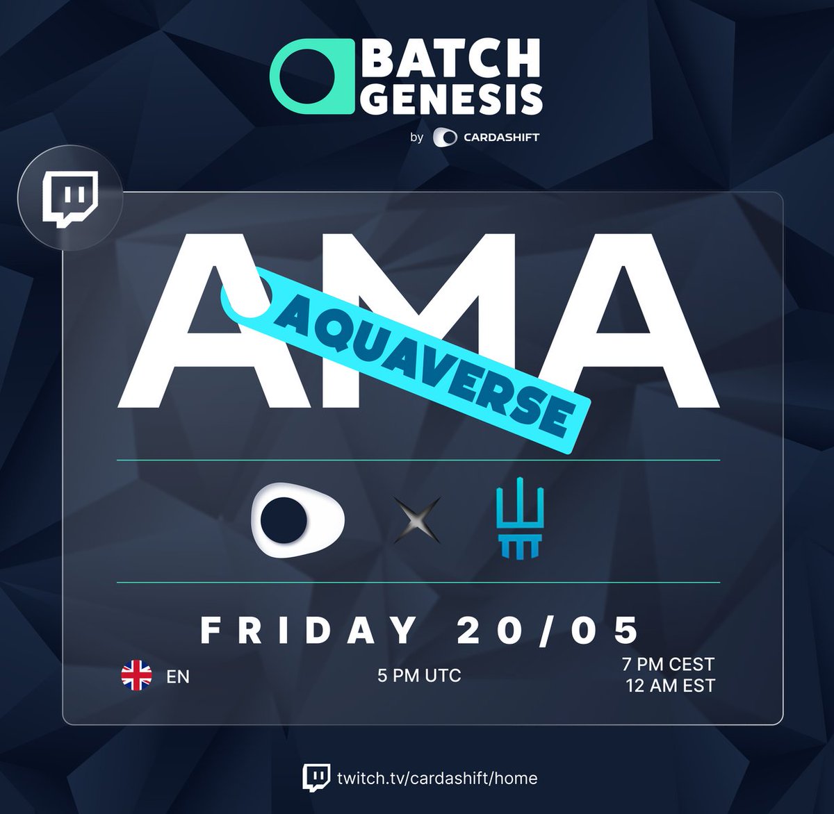 erableofficial's tweet photo. We hope you enjoyed the show!🤩

JUA was the second project to answer your questions! 
Absentees, here's the replay😉:  https://t.co/7TQEO95Ony

Today, it's @TheAquaverse day! 
Ask your questions directly to Aquaverse's founders tonight:
➡️On Twitch
➡️At 7PM CEST

See you there👋 https://t.co/f3Fiwh16ux