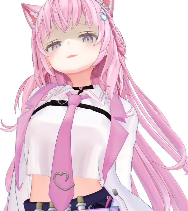 ・表情モーフ追加
・データ整理、出力
Ver0.9配布開始しました～🤗
悪そうな顔ができるようになりました
ストッキングもこんな感じに加筆しています😋

無料配布もありますので、ぜひ見ていってください🥳
https://t.co/B9g3AK9qDV 