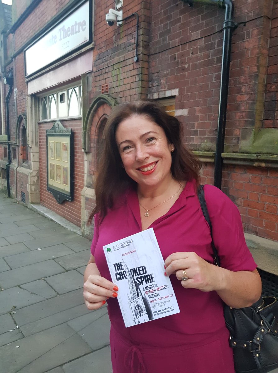 Amazing feedback from our show The Crooked Spire last night. "I was blown away - such an engaging story &amp; the performance was flawless. A taste of the West End in Chesterfield!" Chloe McGloughlin, Sheffield.  Last minute tickets available bit.ly/3FutyPR <a href="/Cfieldtheatres/">ChesterfieldTheatres</a>