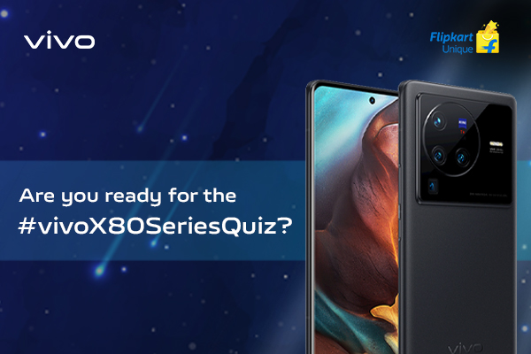 DEVRC1's tweet image. Checkout the #vivoX80SeriesQuiz #vivoX80Series on @Flipkart today. Take part in the #vivoX80SeriesQuiz to win the all new vivo X80 phone @Vivo_India