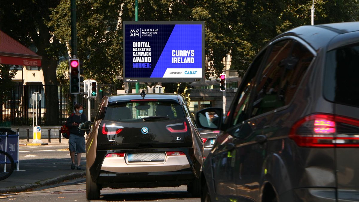 JCDecaux Ireland (@jcdecauxireland) on Twitter photo Huge congratulations to <a href="/Currys_irl/">Currys Ireland</a> for winning this year's Digital Marketing Campaign Award! ๐ ๐ #AIMA22 #DOOH #OOH #Advertising <a href="/CaratIreland/">Carat Ireland</a> <a href="/AimAwardsie/">AIM Awards</a> @IrishMarketers Huge congratulations to <a href="/Currys_irl/">Currys Ireland</a> for winning this year's Digital Marketing Campaign Award! ๐ ๐ #AIMA22 #DOOH #OOH #Advertising <a href="/CaratIreland/">Carat Ireland</a> <a href="/AimAwardsie/">AIM Awards</a> @IrishMarketers