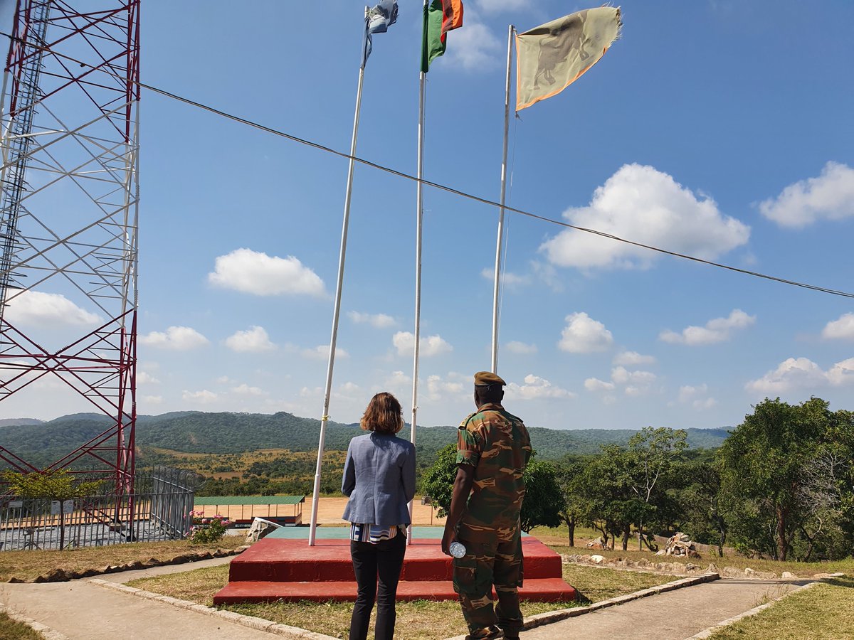 BPST_A's tweet photo. Last week, the 🇬🇧 Ambassador to the @AfricanUnion @MadeleineFCDO visited 🇰🇪 &amp;🇿🇲. Her stops included visits to @UKinZambia , @UKinKenya, a visit to the ZAMBATT VIII pre-deployment training for @UN_CAR (MINUSCA), and conducting wider ministerial engagements with African Ministers. https://t.co/LcDIAtzWgm