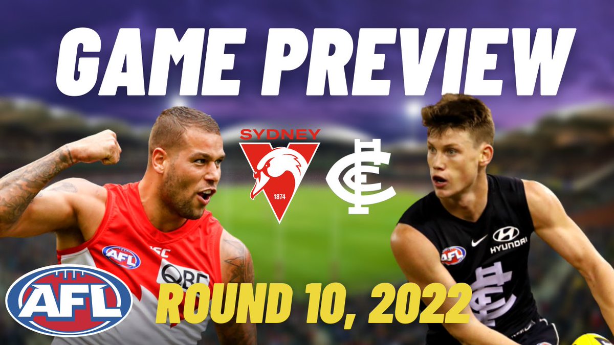 StatchatSports_'s tweet photo. Carlton Vs Sydney | Game of the week! 

#AFL #Footy #AFLFantasy #7AFL  #AFLBluesSwans

⬇️⬇️⬇️⬇️⬇️

 https://t.co/tg1qa9D1jb https://t.co/K7IBc6Jowj
