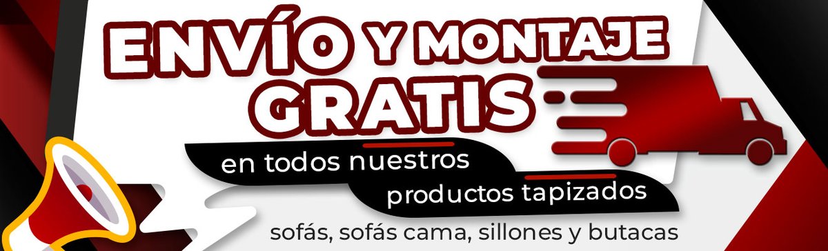 MueblesYecla's tweet photo. ¿Sabías qué? En Muebles Yecla tenemos envío y montaje gratis en todos nuestros productos tapizados: sofás, sofás cama, chaiselongues, sillones, butacas... Entra ahora y aprovecha las rebajas de verano! https://t.co/kk16G2OFec