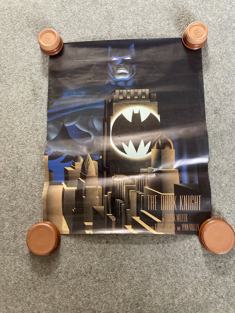 johnfreeman_DTT's tweet photo. I’ve got some #DoctorWho-related rarities, and other items, on eBay right now, including unique colour unfolded proofs of posters that featured in Doctor Who Magazine https://t.co/MJGbfwoYhG #AbslomDaak #SteveDillon #Batman https://t.co/rLZKRgpTQR