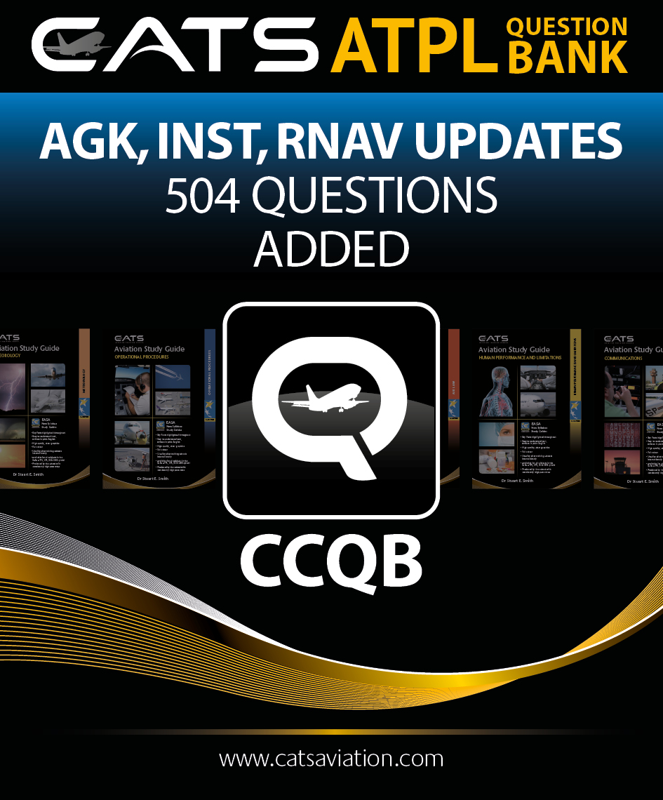 CATS question bank updated - new questions for AGK, INST and RNAV!