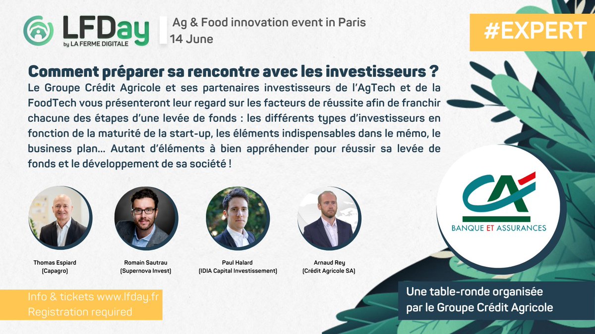 FermeDigitale's tweet photo. [LFDAY] Les inscriptions sont ouvertes ! 🚀
Plus de 30 #Workshops tout au long de la journée, animés par nos experts et partenaires.
Tout savoir ici > https://t.co/YRnyEtYTk8
🙋Je m'inscris > https://t.co/KONXyKfKJu
RV le 14 juin à 11h pour l'atelier organisé par @Credit_Agricole https://t.co/h4elTo7Phu