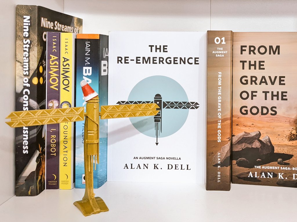 Just a week and a half to go until my novella, THE RE-EMERGENCE turns ONE YEAR old! 😱🎉

Need to think of something to do to celebrate Unit-17's birthday Might make a party hat. The Santa hat was great at Christmas 😁

More sales would be amazing. Link to the book below 👇🏻