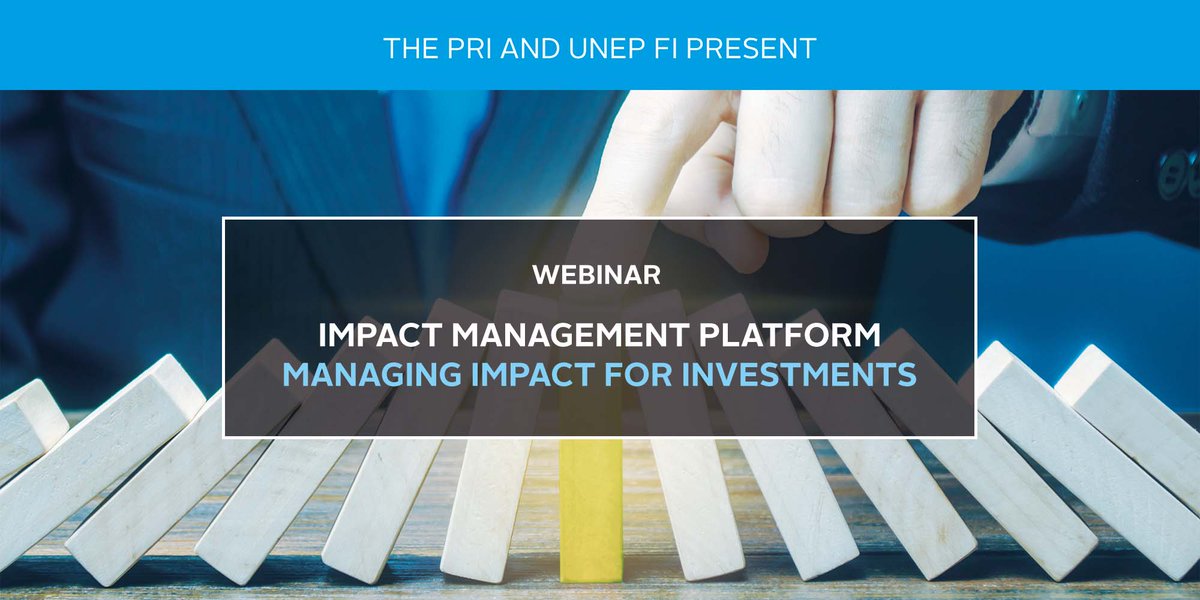OECD_BizFin's tweet photo. 📺Investors and #financial institutions of all kinds can embed impact management into their #business strategy. 

@OECD will join the #ImpactManagementPlatform webinar with @PRI_News @UNEP_FI and partners on 26 May to talk about how. 

Register now ☑️ https://t.co/HfBgiuVoFv https://t.co/SdirEr4Ozu