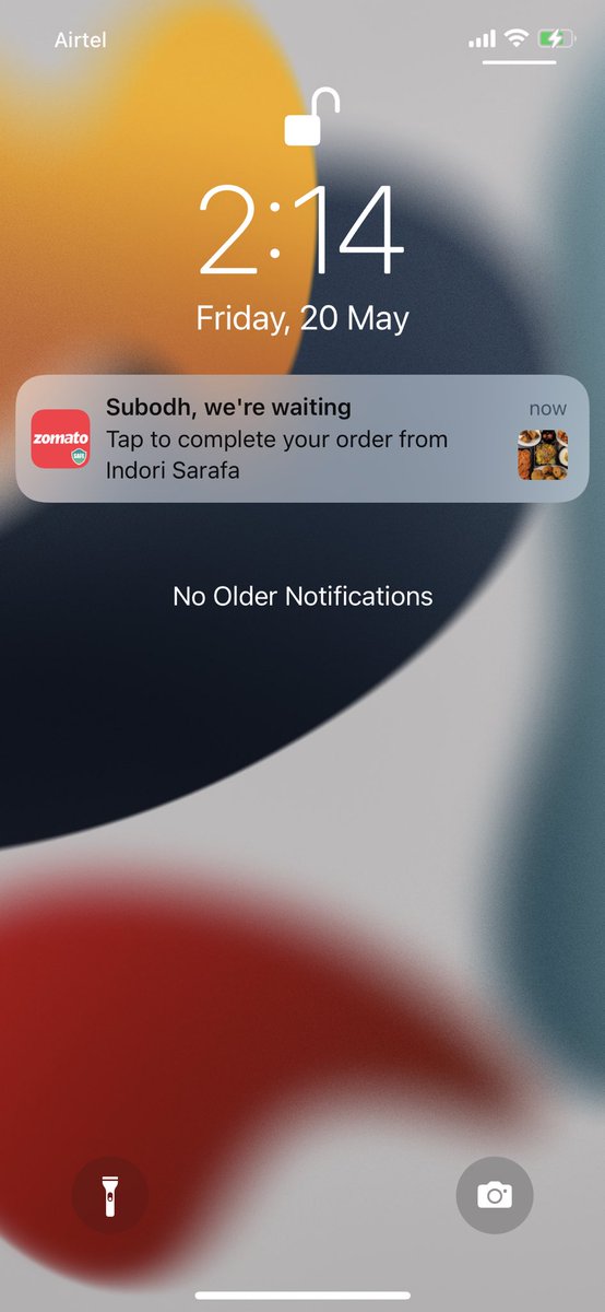 subodhpawar2's tweet photo. wanted to try #samosa from the shop next door,added to the cart and now zomato is sending me notification to complete the order, 
I mean ssly you think I would pay 5times more to your pockets.

funny,how poorly @zomato have  done research with customer satisfaction. @zomatocare https://t.co/ZtvVw7t7cO