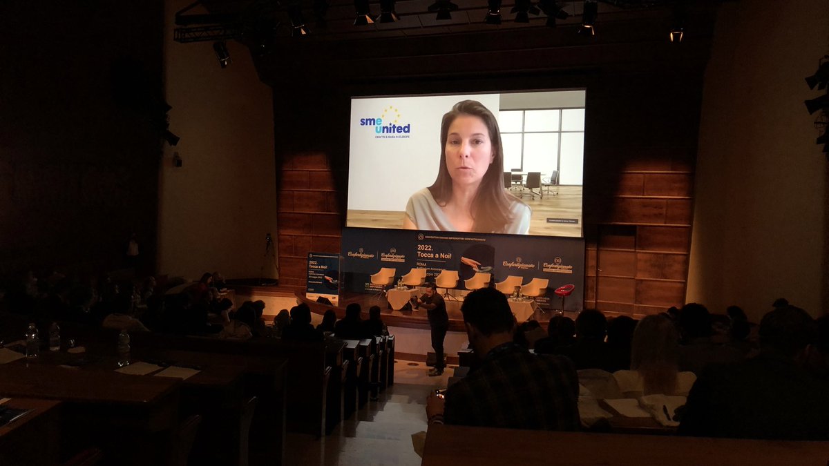 confartigianato's tweet photo. Il Segretario generale di @SMEunited @VCWillems porta a #toccaAnoi il panorama delle opportunità, delle strategie e degli obiettivi europei per lo sviluppo delle #mpmi e delle imprese artigiane” https://t.co/QJXO1k4g6u