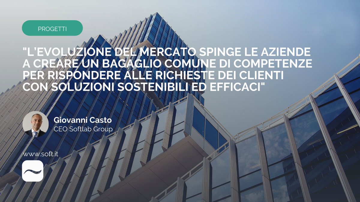 SoftlabGroup's tweet photo. L'unione delle competenze è al centro di #Paperless, il progetto di #SoftlabGroup per abbattere l'uso della carta negli uffici.
Un impegno che secondo Giovanni Casto, AD Softlab Group, è un elemento distintivo della mission aziendale 👇
Scopri di più:
https://t.co/cll1106Vsg https://t.co/6OCu1FhJ08
