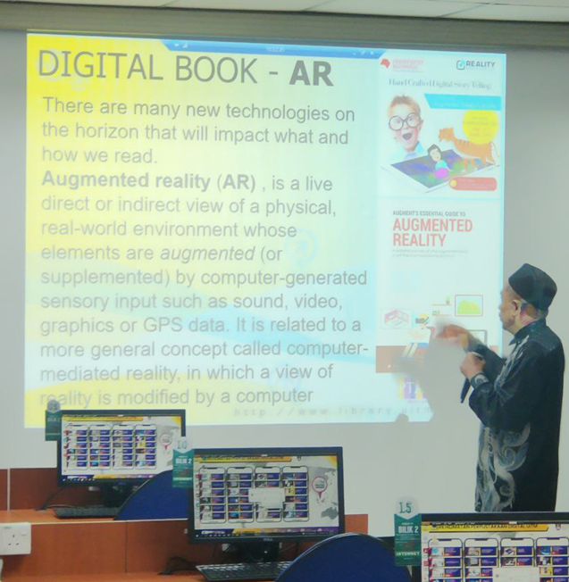 faizar's tweet photo. Kursus Pemantapan Pendigitalan Perpustakaan Digital bagi Staf Pelaksana Perpustakaan UiTM 19 Mei 2022 Khamis
#DigitalLibrary #Digitalmarker #Cashless #MobileApps #IOT #Robotics #VirtualLibrary #CloudLibrary #BeaconLibrary #AI #AR #VR #MR #Metaverse https://t.co/QpndI3jliG